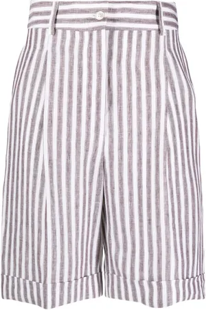 Kiton Shorts med lodrette striber