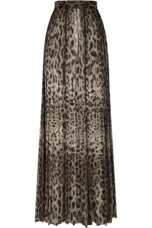 Dolce & Gabbana Culotte-bukser med leopardtryk