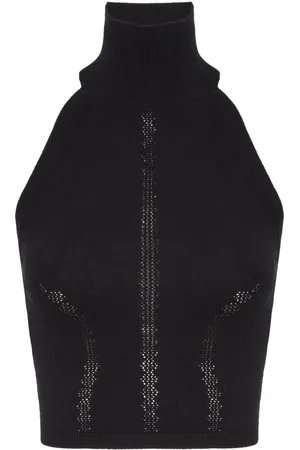 RTA Cropped top med høj hals