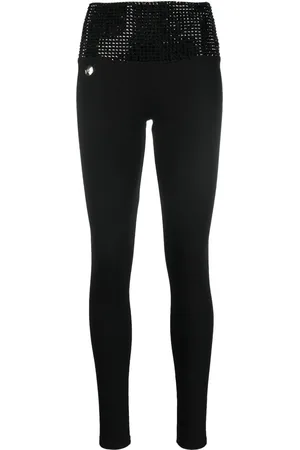 Philipp Plein Krystalbesatte leggings