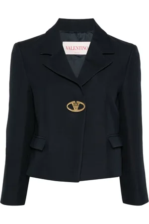 VALENTINO GARAVANI Cropped VLogo Signature blazer