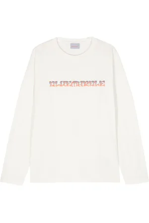 Bluemarble T-shirt med logotryk