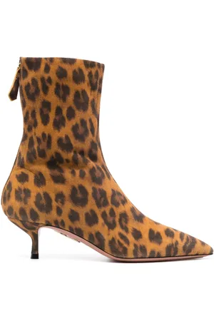 Aquazzura Montmartre 55 mm læderstøvler