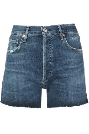 Citizens of Humanity Marlow denimshorts med slitageeffekt