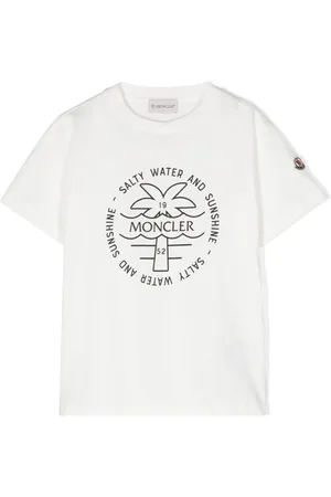 Moncler T-shirt med logotryk