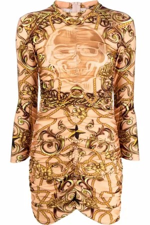 Philipp Plein Bodycon-kjole med baroktryk