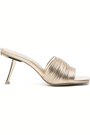 Cult Gaia Metalliske Giana 90mm mules