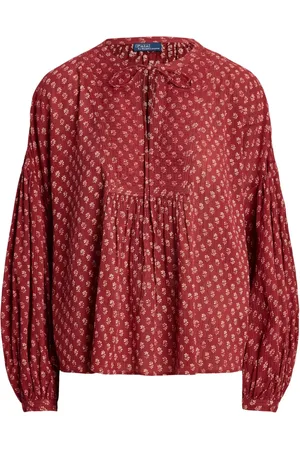 Ralph Lauren Bluse med blomstertryk