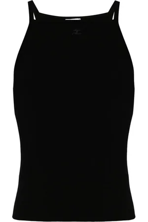 Courrèges Ribstrikket tanktop