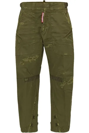 Dsquared2 Bukser med lige ben og slitageeffekt
