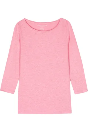Majestic T-shirt med rund hals