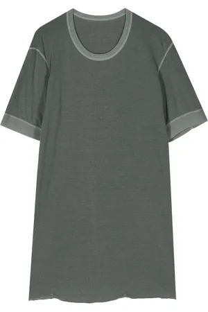 11 BY BORIS BIDJAN SABERI T-shirt med rå kant