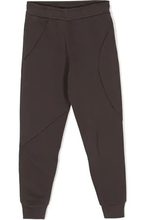 Emporio Armani Joggingbukser med præget logo og paneler