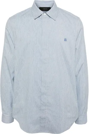AMIRI Stribet skjorte med broderet logo