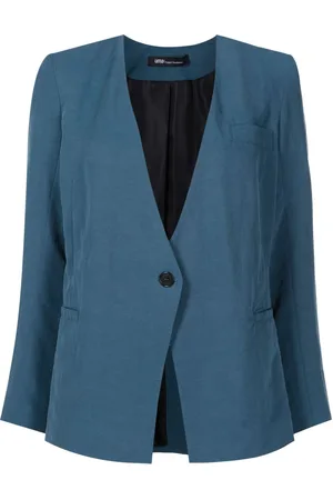 Uma Raquel Davidowicz Enkeltradet blazer med knaplukning