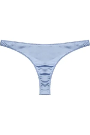 FLEUR DU MAL Luxe g-streng i satin med sløjfedetalje