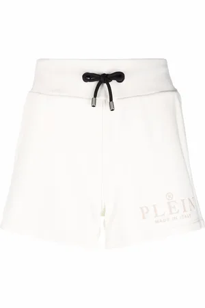 Philipp Plein Icon badeshorts med løbesnor og logotryk