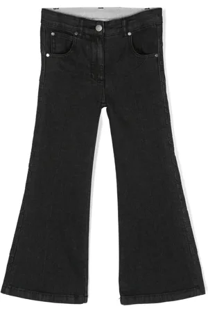 Stella McCartney Jeans med svaj og præget logo