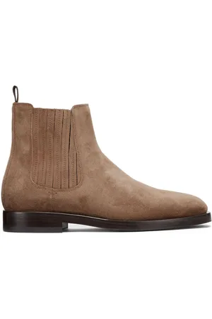 Brunello Cucinelli Chelsea ruskindsstøvler