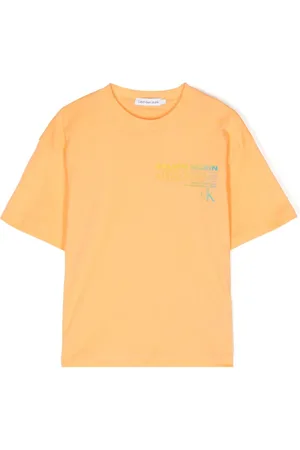 Calvin Klein T-shirt med gradueret logotryk