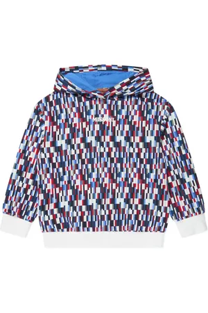 Missoni Hættetrøje med geometrisk tryk
