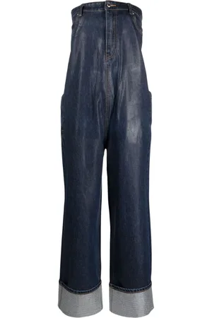 Alexander Wang Stropløs jumpsuit i denim