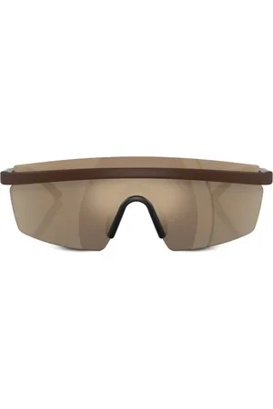 Oliver Peoples R-4 solbriller med maskestel