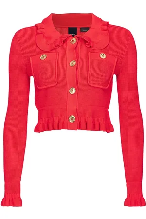 Pinko Cardigan med Peter Pan-krave