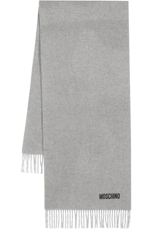 Moschino Tørklæde med frynser