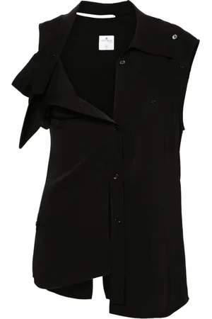 Courrèges Modular Tech skjorte i crepe