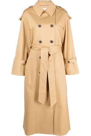 By Malene Birger Dobbeltradet Alanis trenchcoat med bælte