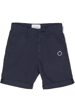 Trussardi Chino-shorts med broderet logo