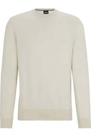 HUGO BOSS Trøje med broderet logo