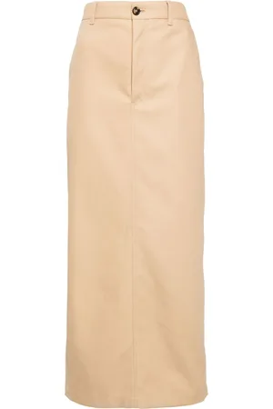 WARDROBE.NYC Lang Drill Column-nederdel