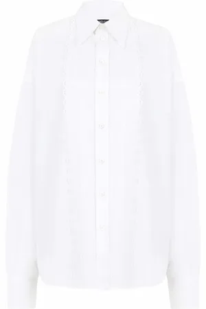 Dolce & Gabbana Skjorte i broderie-anglaise
