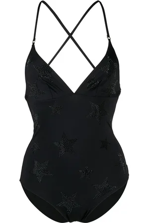 Stella McCartney Badedragt med stropper i ryggen og krystalstjerne