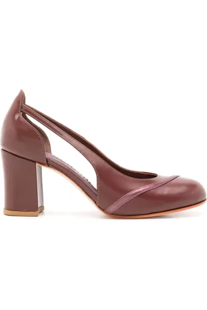 Sarah Chofakian Clark 60mm pumps i læder