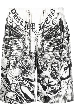 Philipp Plein Shorts med tattoo-tryk