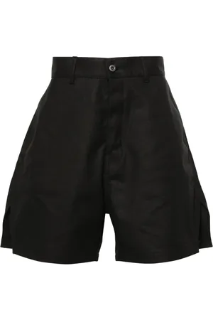 Rick Owens Belagte shorts i denim