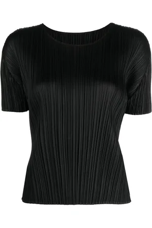 PLEATS PLEASE ISSEY MIYAKE Kortærmet plisseret T-shirt