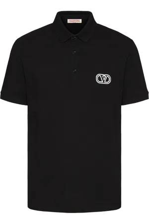 VALENTINO GARAVANI VLogo-polo i piqué