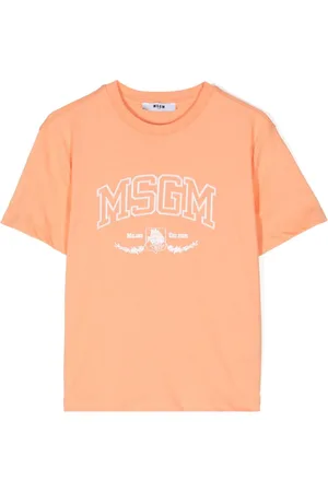 Msgm T-shirt med logotryk