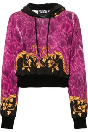VERSACE Hættetrøje med baroktryk