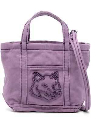 Maison Kitsuné Mini Fox Head tote-taske