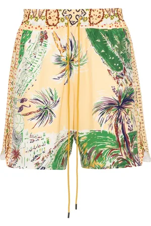 Rhude Palmina silkeshorts