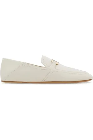 Salvatore Ferragamo Loafers i læder med logoplade
