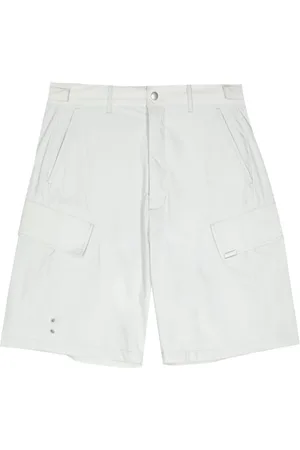 Izzue Cargo-shorts med logoplade og huldetalje