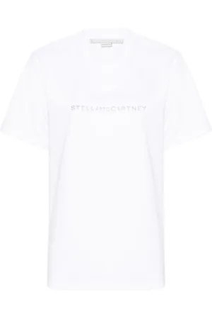 Stella McCartney T-shirt med logotryk