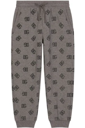 Dolce & Gabbana Joggingbukser i jersey med monogram-logo