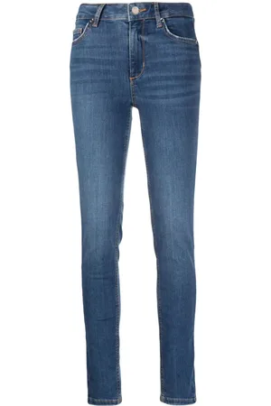 Liu Jo Smalle jeans med rhinstenudsmykning